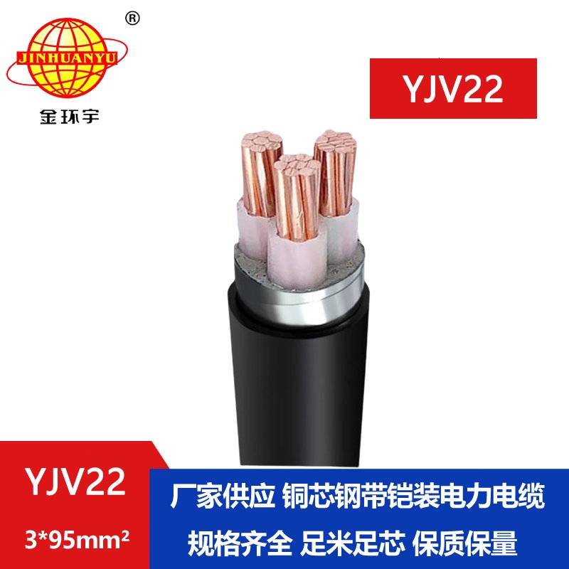 金環(huán)宇電線(xiàn)電纜 深圳鎧裝銅電纜 yjv22電纜 YJV22